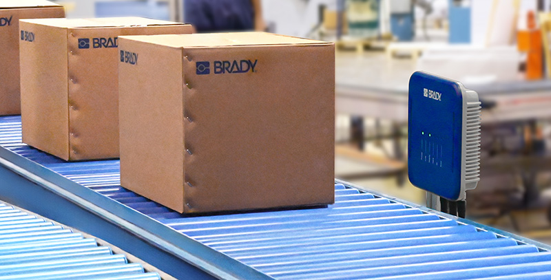 The IRX200 on a conveyor belt