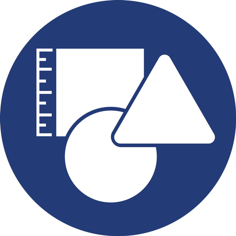 label size and shape